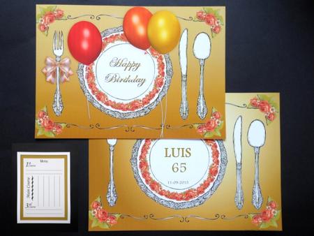 Birthday and Everyday Place Mat Set by S.Elisabet Osborn Wright