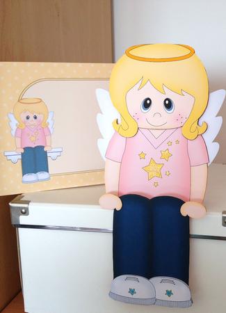 3D on the Shelf Card Kit - Little Birthday Girl Angel by S.Elisabet Osborn Wright