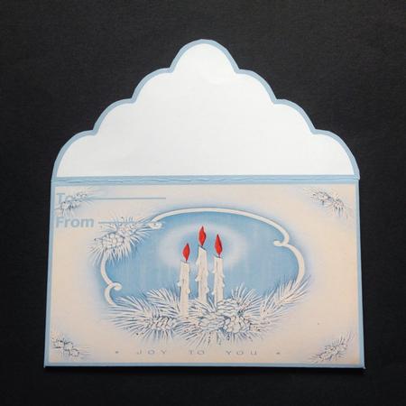 Christmas Candles Money Wallet by S.Elisabet Osborn Wright