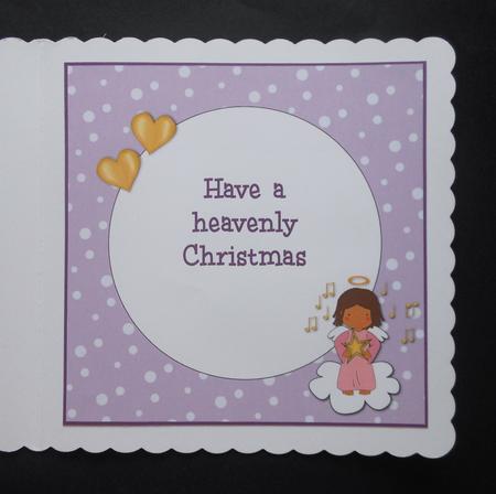 Insert for 8x8 Christmas Names Ana & Ramon by S.Elisabet Osborn Wright