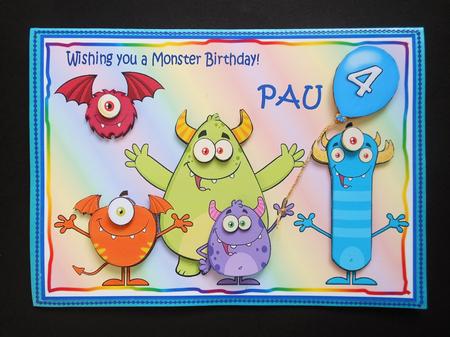 A Monster Birthday by S.Elisabet Osborn Wright
