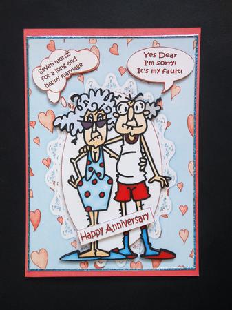Stella and Gus Have a Long and Happy Marriage Quick Card by S.Elisabet Osborn Wright