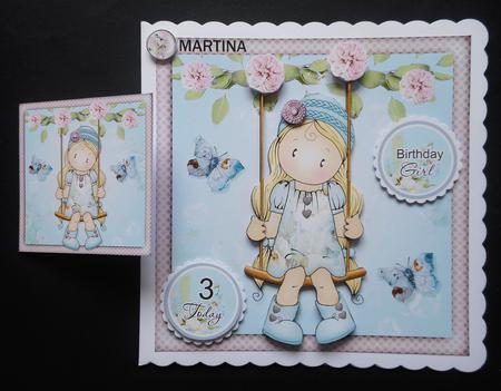 Chloe on Swing Mini Kit by S.Elisabet Osborn Wright