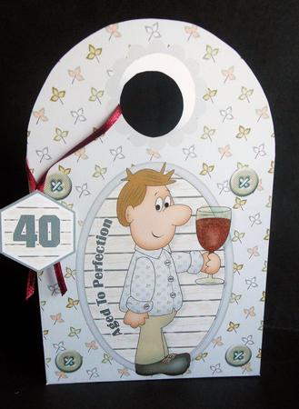 Aged to Perfection Large Gift Bag by S.Elisabet Osborn Wright