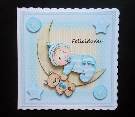 Moon Baby Boy Mini Kit - New Baby Boy by S.Elisabet Osborn Wright