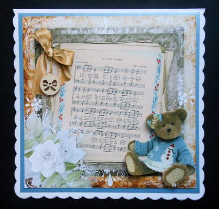 Cardtopper Christmassong 108 by S.Elisabet Osborn Wright