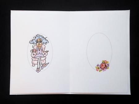 Stella is Creaky Quick Card Insert by S.Elisabet Osborn Wright