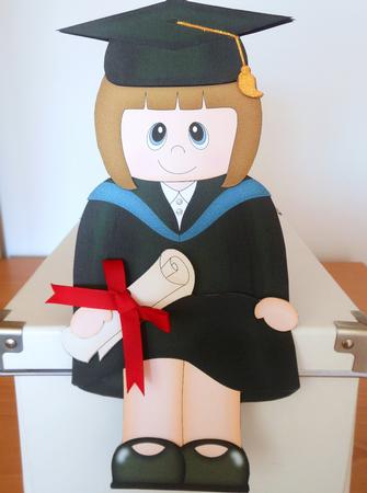3D on the Shelf Card Kit - Little Graduate Caryn by S.Elisabet Osborn Wright
