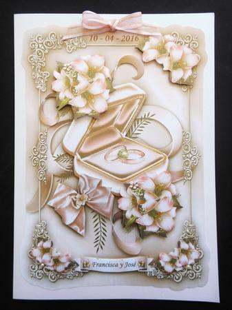 Wedding Engagement Rings Card Mini Kit by S.Elisabet Osborn Wright