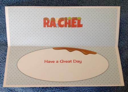 Rascals, Strawberries & Chocolate Rachel Large Dl Insert by S.Elisabet Osborn Wright