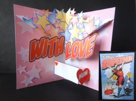 Supermum Mother's Day Pop Up by S.Elisabet Osborn Wright