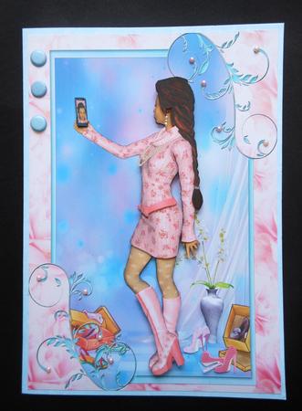 Fashionista! Taking a Selfie by S.Elisabet Osborn Wright