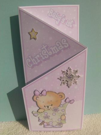 Baby Girl's 1st Christmas by Shelley Moniz