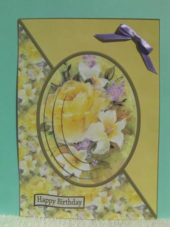 Bouquet Card Front by Shelley Moniz