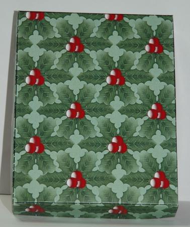 Just Holly Christmas Gift Box with Lid by Sherry Day