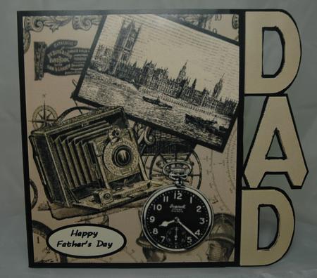 Steampunk Dad Over the Edge Sbs by Sherry Day