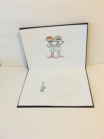Rita and JJ are solid friends quick card insert by Sheryl Tully