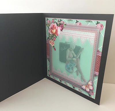 My Guitar Card Front Kit by Sheryl Tully