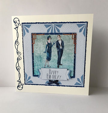 PS059  Deco Couple by Sheryl Tully