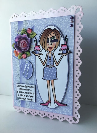 JJ about a balanced diet quick card by Sheryl Tully
