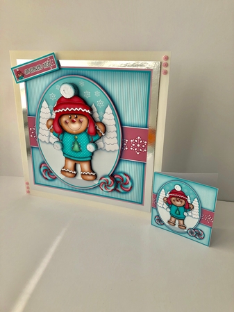 Gingerbread Kisses Mini Kit by Sheryl Tully