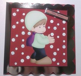 Christmas Boy Topper by Sheryl Tully