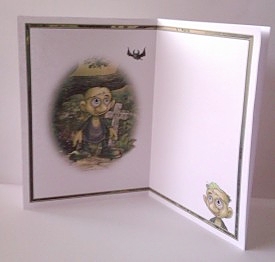 Frankly -  I'm Shocked Blank Insert by Sheryl Tully