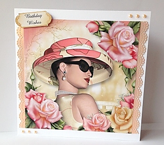 Race Day Elegance - Edwardian Roses by Sheryl Tully