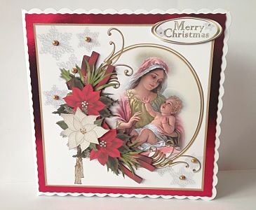 8x8 Classic Christmas with Nativity by Sheryl Tully
