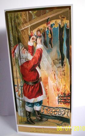 All Excited the Stockings Are Being Filled by Shirley Hucker