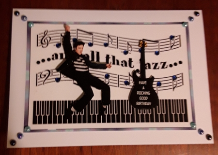 Matching insert for the design sheet - Rocking up a Storm 2 by Shirley Taylor