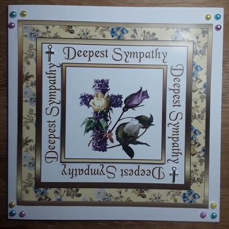 SC Floral cross by Shirley Taylor
