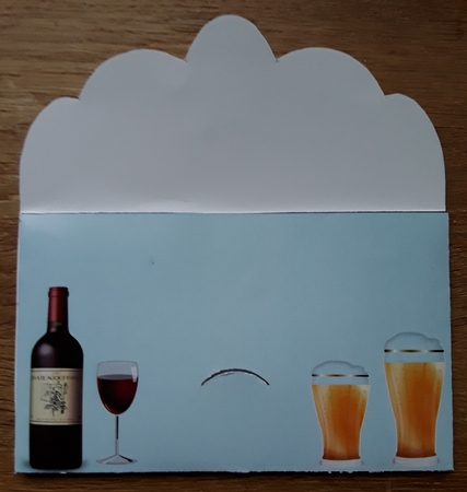 Gift card envelope for Male Birthday by Shirley Taylor