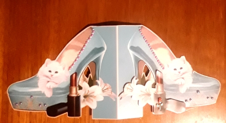 Beautiful Lipstick  & flowers  and Heels #5 by Shirley Taylor