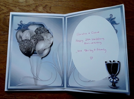 Silver Wedding by Shirley Taylor