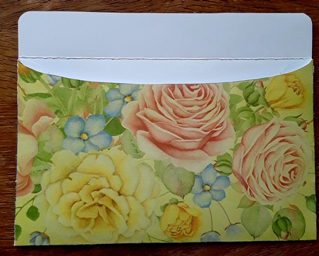 Roses - Double Gatefold Card by Shirley Taylor