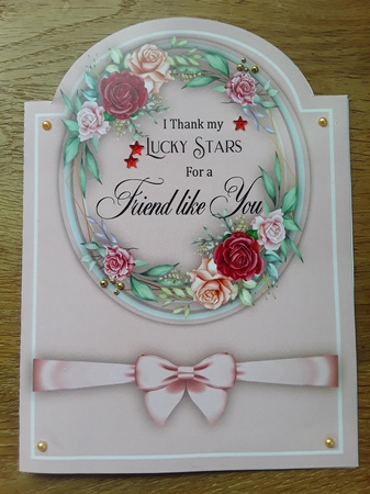 Print and Fold ,Friends and   Roses by Shirley Taylor