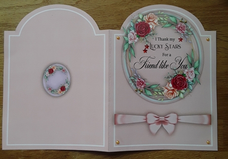 Print and Fold ,Friends and   Roses by Shirley Taylor