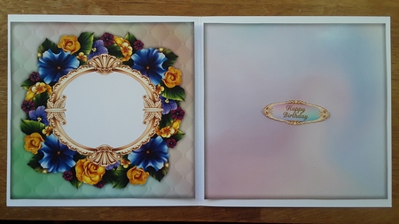 Floral Portal - Summer Border by Shirley Taylor