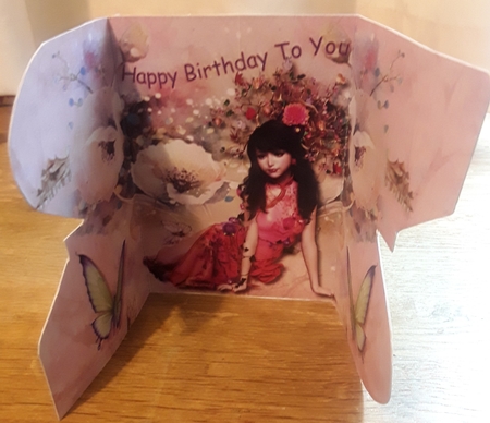 Oriental Fantasy - Cross-Over Card by Shirley Taylor