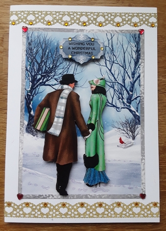 Matching insert for the Design Sheet - Christmas Love 2 by Shirley Taylor