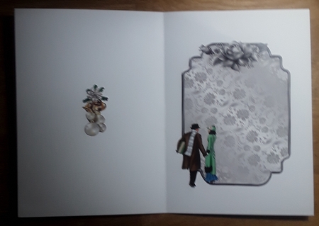 Matching blank insert for the design sheet - Welcome Home for Christmas  by Shirley Taylor
