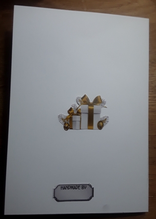 Matching blank insert for the design sheet - Welcome Home for Christmas  by Shirley Taylor