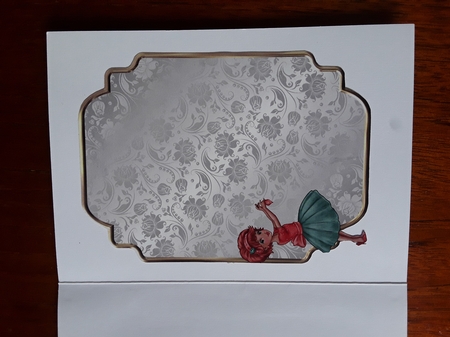 Matching insert for the design sheet - Deck the Wreaths by Shirley Taylor