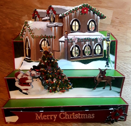 Stair Stepper - Santa on His Way- #8 by Shirley Taylor