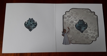 Matching insert sheet for the design sheet - Angelic Christmas by Shirley Taylor