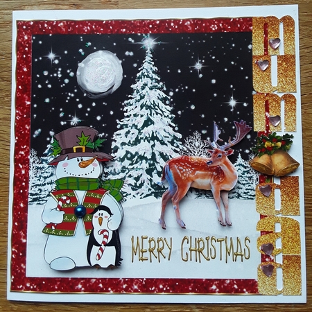 CHRISTMAS MUM AND DAD by Shirley Taylor