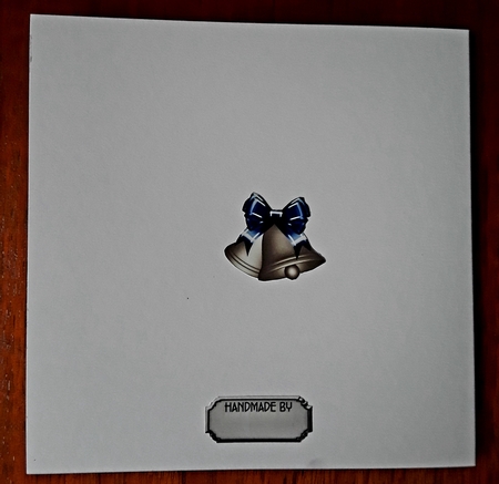 Matching blank insert for the design sheet - Snow Christmas 1 by Shirley Taylor
