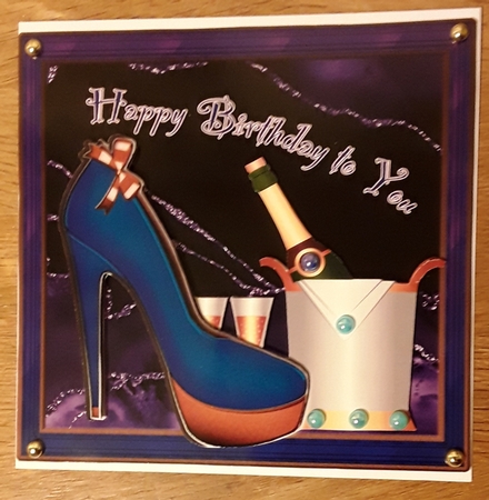 Shoe & Champagne by Shirley Taylor