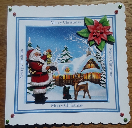 CHECKING HIS LIST by Shirley Taylor